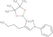 4-Butyl-1-phenyl-3-(4,4,5,5-tetramethyl-1,3,2-dioxaborolan-2-yl)-1H-pyrazole