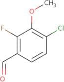 4-Chloro-2-fluoro-3-methoxybenzaldehyde