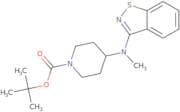 tert-Butyl 4-((benzo[D]isothiazol-3-ylmethyl)amino)piperidine-1-carboxylate