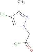 (4-Chloro-3-methyl-pyrazol-1-yl)-acetyl chloride