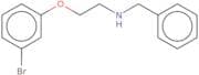 Benzyl[2-(3-bromophenoxy)ethyl]amine