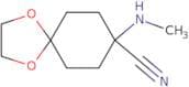 8-(Methylamino)-1,4-dioxaspiro[4.5]decane-8-carbonitrile