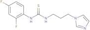 1-[3-(1-Imidazolyl)propyl]-3-(2,4-difluorophenyl)thiourea
