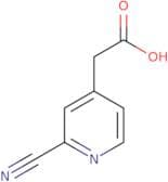 2-(2-Cyanopyridin-4-yl)acetic acid