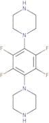 1,4-Dipierazino-2,3,5,6-tetrafluorobenzene