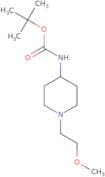 tert-Butyl 1-(2-methoxyethyl)piperidin-4-ylcarbamate