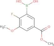 2-Fluoro-3-methoxy-5-(methoxycarbonyl)phenylboronic acid