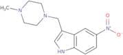 3-((4-Methylpiperazin-1-yl)methyl)-5-nitro-1H-indole