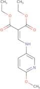 Diethyl 2-{[(6-methoxypyridin-3-yl)amino]methylene}malonate