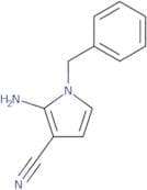 2-Amino-1-benzyl-1H-pyrrole-3-carbonitrile