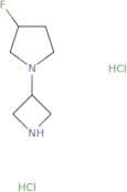 1-(azetidin-3-yl)-3-fluoropyrrolidine dihydrochloride