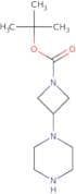 tert-butyl 3-(piperazin-1-yl)azetidine-1-carboxylate