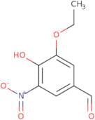 3-Ethoxy-4-hydroxy-5-nitrobenzaldehyde