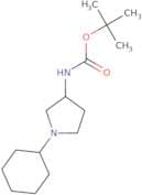 (S)-tert-Butyl 1-cyclohexylpyrrolidin-3-ylcarbamate