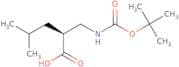 (S)-2-(((tert-Butoxycarbonyl)amino)methyl)-4-methylpentanoic acid
