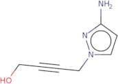 4-(3-Amino-1H-pyrazol-1-yl)but-2-yn-1-ol