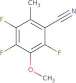 2,4,5-Trifluoro-3-methoxy-6-methylbenzonitrile