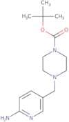 tert-Butyl 4-((6-aminopyridin-3-yl)methyl)piperazine-1-carboxylate
