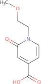 1-(2-Methoxyethyl)-2-oxo-1,2-dihydropyridine-4-carboxylic acid