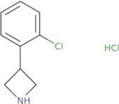 3-(2-Chlorophenyl)azetidine hydrochloride