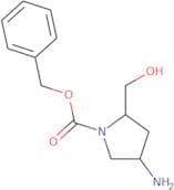 benzyl (2R,4S)-4-amino-2-(hydroxymethyl)pyrrolidine-1-carboxylate