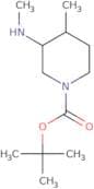 (3S,4S)-1-Boc-4-methyl-3-(methylamino)piperidine