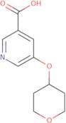5-(Oxan-4-yloxy)pyridine-3-carboxylic acid