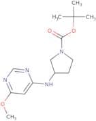 (S)-3-(6-Methoxy-pyrimidin-4-ylamino)-pyrrolidine-1-carboxylic acid tert-butyl ester