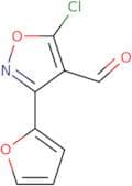 5-Chloro-3-(furan-2-yl)-1,2-oxazole-4-carbaldehyde