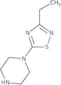 1-(3-Ethyl-1,2,4-thiadiazol-5-yl)piperazine