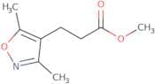 Methyl 3-(3,5-dimethylisoxazol-4-yl)propanoate