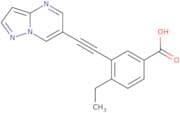 4-Ethyl-3-(2-{pyrazolo[1,5-a]pyrimidin-6-yl}ethynyl)benzoic acid