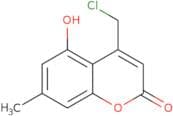 4-(Chloromethyl)-5-hydroxy-7-methyl-2H-chromen-2-one