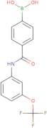 (4-((3-(trifluoromethoxy)phenyl)carbamoyl)phenyl)boronic acid