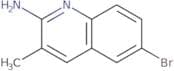 2-Amino-6-bromo-3-methylquinoline