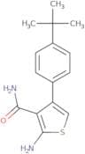2-Amino-4-(4-tert-butylphenyl)thiophene-3-carboxamide