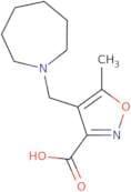 4-(Azepan-1-ylmethyl)-5-methylisoxazole-3-carboxylic acid