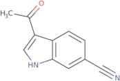3-Acetyl-1H-indole-6-carbonitrile