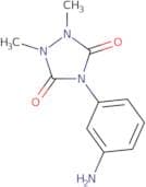 4-(3-Aminophenyl)-1,2-dimethyl-1,2,4-triazolidine-3,5-dione