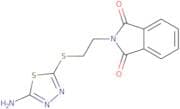 2-{2-[(5-Amino-1,3,4-thiadiazol-2-yl)thio]ethyl}-1H-isoindole-1,3(2H)-dione