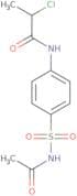 N-{4-[(Acetylamino)sulfonyl]phenyl}-2-chloropropanamide