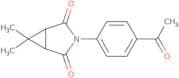 3-(4-Acetylphenyl)-6,6-dimethyl-3-azabicyclo[3.1.0]hexane-2,4-dione