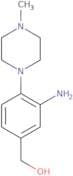 [3-Amino-4-(4-methylpiperazin-1-yl)phenyl]methanol