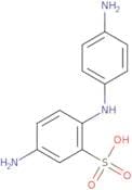 5-Amino-2-[(4-aminophenyl)amino]benzenesulfonic acid