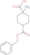4-Amino-1,4-piperidinedicarboxylic acid 1-(phenylmethyl) ester
