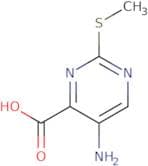 5-Amino-2-(methylthio)pyrimidine-4-carboxylic acid