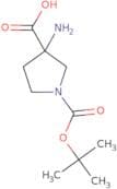 3-Amino-1-(tert-butoxycarbonyl)pyrrolidine-3-carboxylicacid