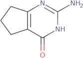2-Amino-5H,6H,7H-cyclopenta[d]pyrimidin-4-ol