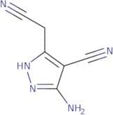 5-Amino-4-cyano-3-(cyanomethyl)pyrazole