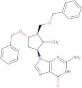 2-Amino-1,9-dihydro-9-[(1S,3R,4S)-4-(benzyloxy)-3-(benzyloxymethyl)-2-methylenecyclopentyl]-6H-pur…